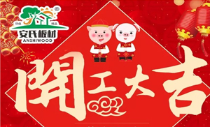 開(kāi)工大吉||安氏板材2019繼續(xù)前進(jìn)！